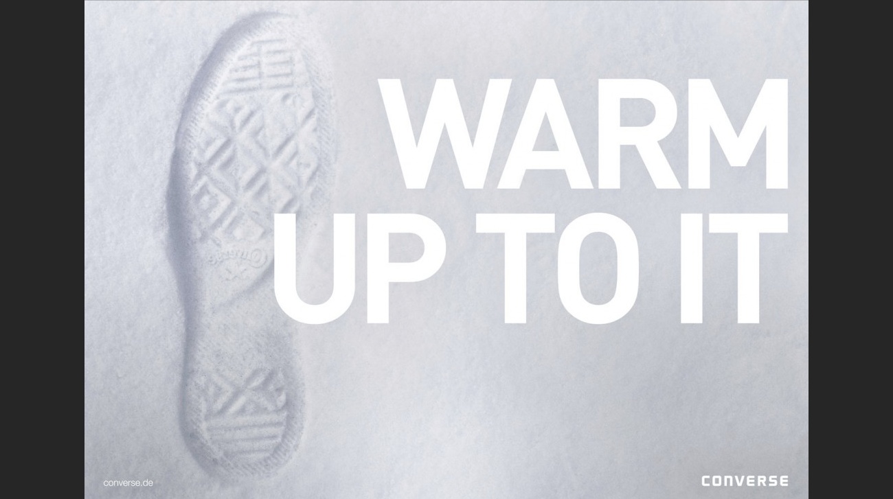 converse winterchuck footprint converse Nike Keep your cool Patagonia Mana Manamedia Dani kiwi Meier Art director Gian Paul Lozza David Carrewyn Eve Bates Jacaranda Argentina Patagonia Sth America productions snow winter
