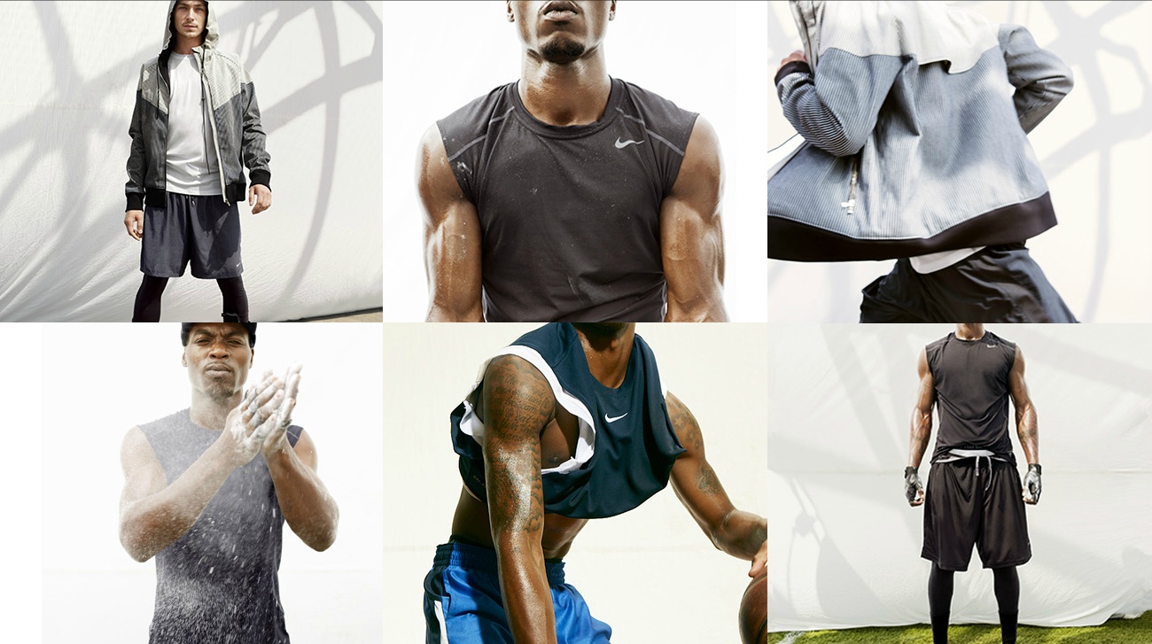 MEN GREY GRID Brand Identity Nike Creative Development Global Brand Design ManaMedia Portland Dani Kiwi Meier Sportswear 365